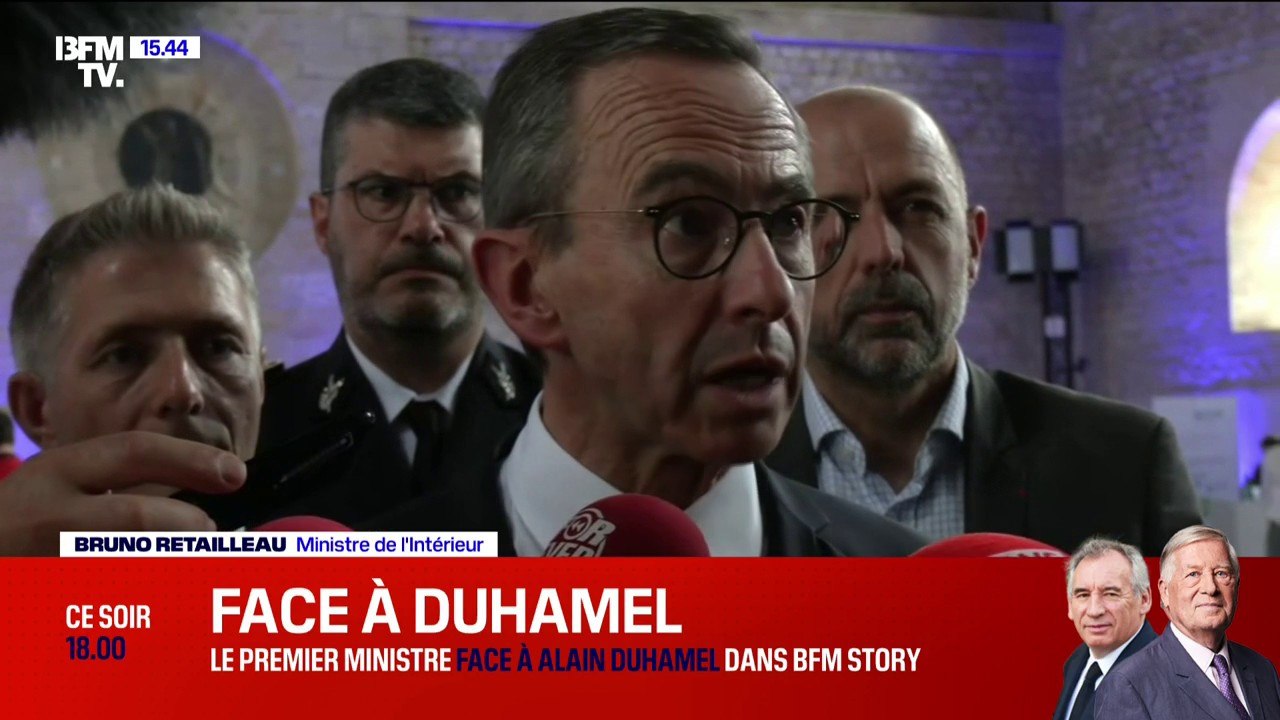 Accident mortel en Saône-et-Loire: "J'ai demandé une enquête et qu'un rapport très précis des faits soit réalisé", déclare Bruno Retailleau