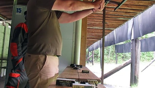 Summer 2025, Czech Republic, Most shooting range, training with cz 0.22 mm