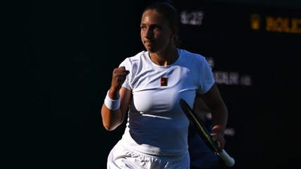 Wimbledon 2025 - Diane Parry : "Être au troisième tour d'un Grand Chelem, enchaîner cinq bons matchs... je suis contente"