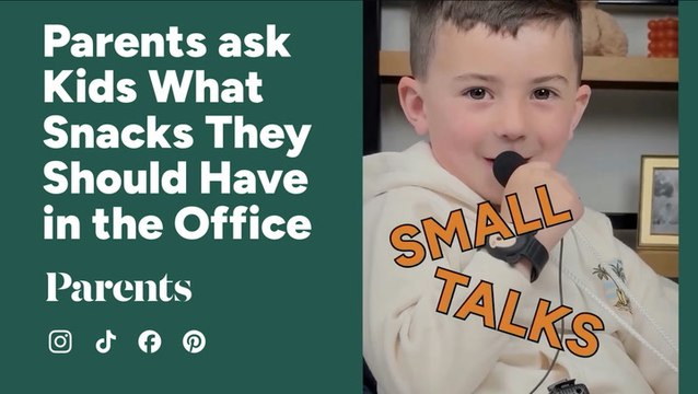 Parents Ask Their Kids What Snacks They Should Have in the Office