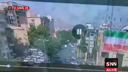 İran, İsrail saldırısında havaya uçan araçların görüntülerini paylaştı