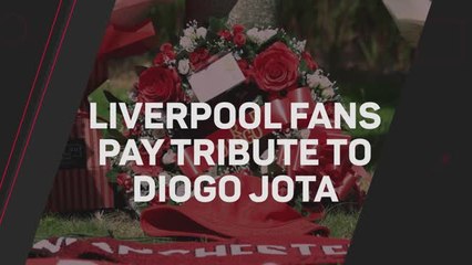 Liverpool fans in disbelief after death of Diogo Jota