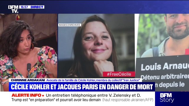 Elle est incapable aujourd'hui de dire où elle est : l'avocate de la famille de Cécile Kohler explique les circonstances de l'inculpation des deux otages français