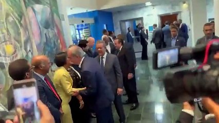 Reunión de Luis Abinader y Leonel Fernández para tratar situación con Haití