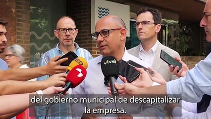 El PSOE "frena un nuevo intento" de PP y VOX para descapitalizar Aquavall