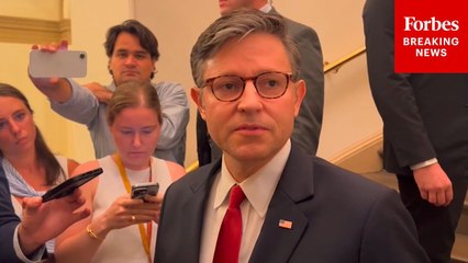 Speaker Johnson Asked For Message To Republican Holdouts On Big Beautiful Bill
