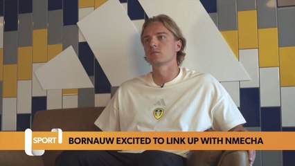 Sebastiaan Bornauw excited to link up with Lukas Nmecha at Leeds