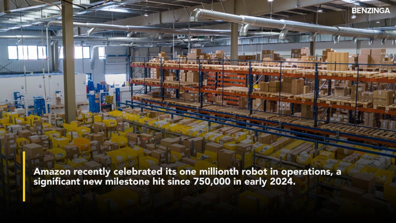 Amazon Hits 1 Million Robots, Should Human Workers Be Worried?- Company Says 'Creating New Career Opportunities'
