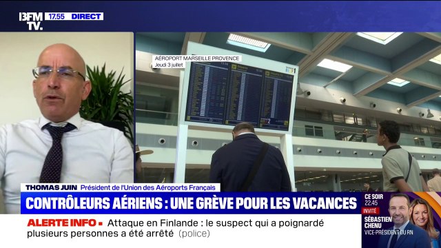 Grève des contrôleurs aériens: On vit cette situation très très mal , confie le président de l'Union des Aéroports Français