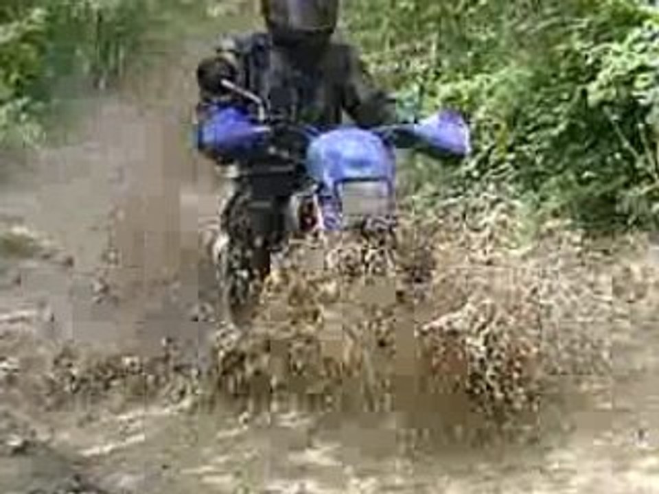 600 XTE Vincent  traverse  la flaque( Bibi pour les intimes)