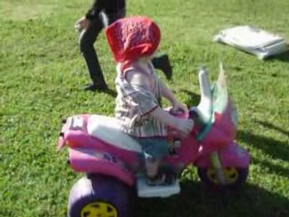 Tjs sur la moto..zut plus de batterie