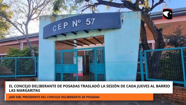 El Concejo Deliberante de Posadas trasladó la sesión de cada jueves al barrio Las Margaritas