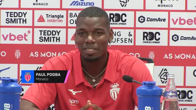 Monaco - Pogba : ''Comme un gosse qui vient de signer pro"