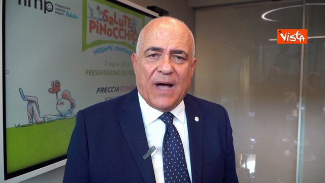 Salute, Pinocchio! , Davino (Fimp): Esempio virtuoso di prevenzione salute dei più piccoli