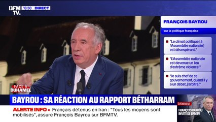 Bétharram: le Premier ministre François Bayrou dénonce une "manœuvre politique"