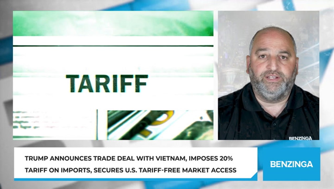 Trump Announces Trade Deal With Vietnam, Imposes 20% Tariff on Imports, Secures U.S. Tariff-Free Market Access