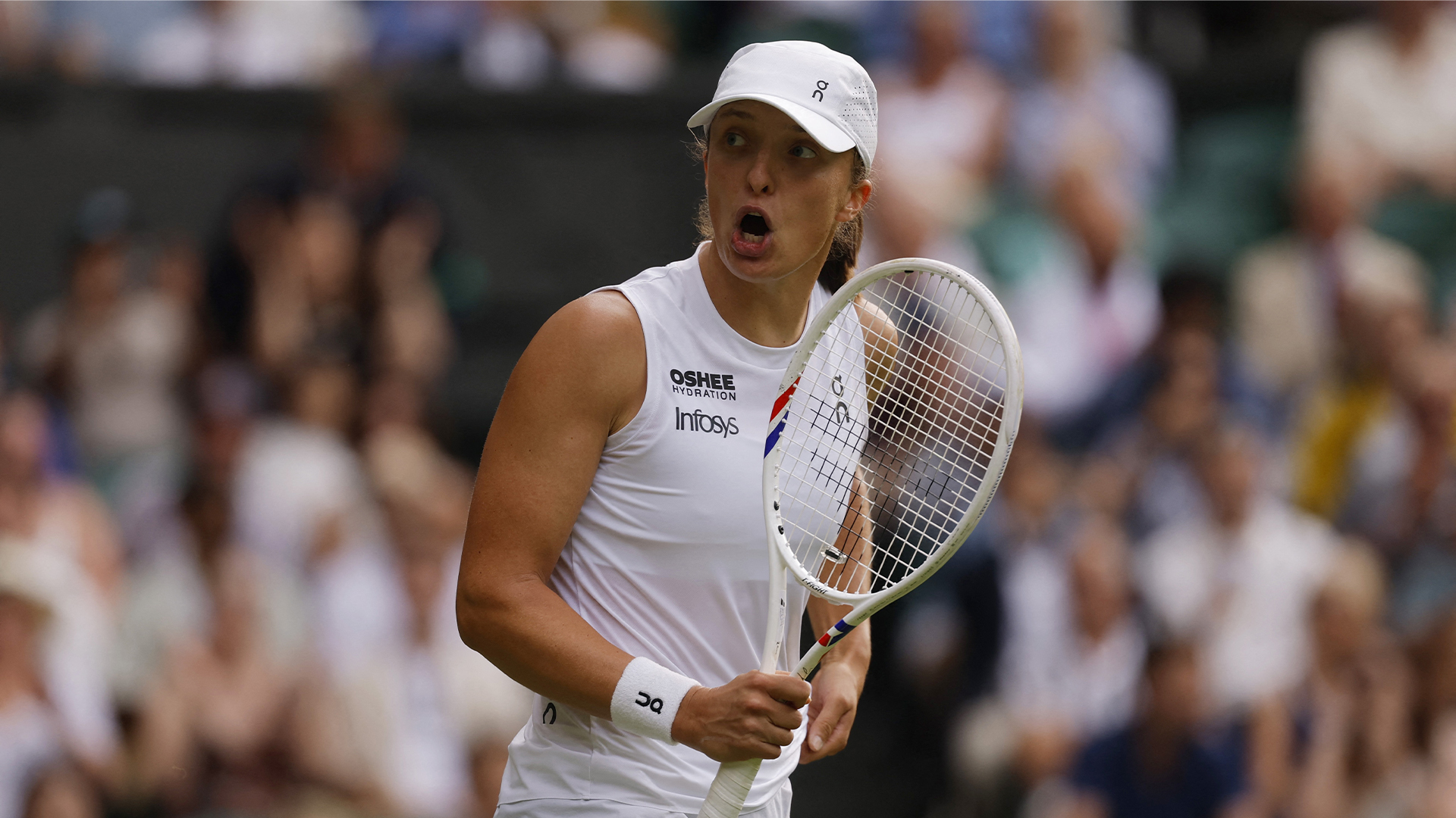 Wimbledon : Swiatek se fait peur mais dispose de McNally en trois sets