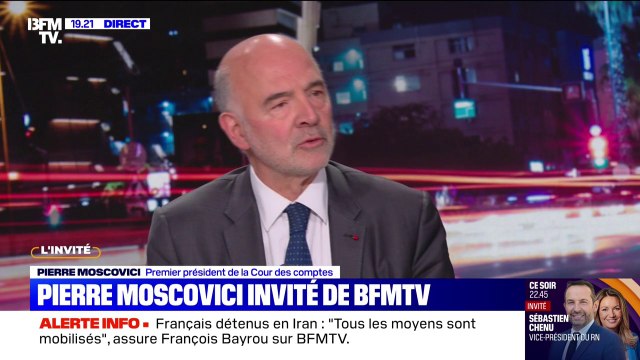 Nous avons le plus grand déficit de la zone euro : Pierre Moscovici, le président de la Cour des comptes, alarme sur la charge de la dette en France