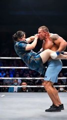 Chinese Super power Girl with Strong men