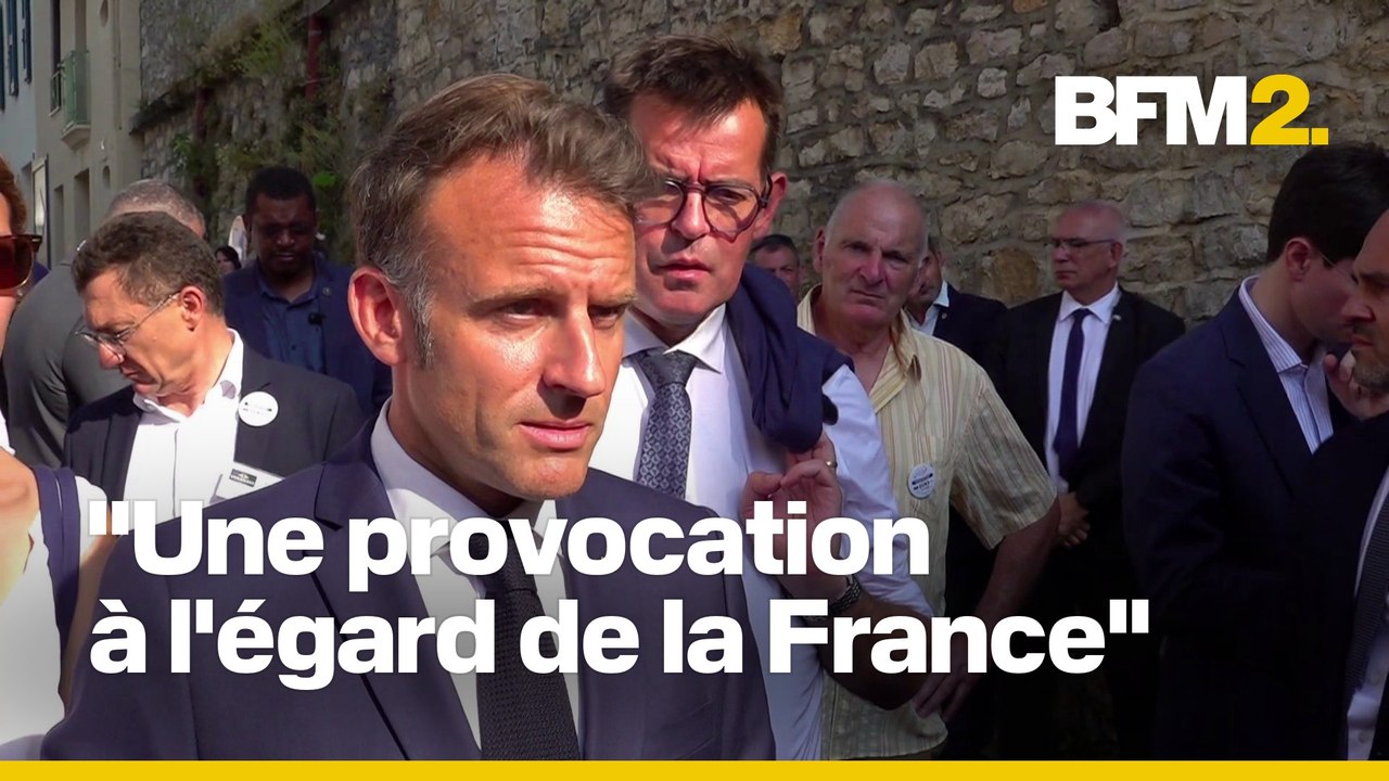 Cécile Kohler et Jacques Paris, droits de douane,énergies...Emmanuel Macron s'exprime dans l'Aveyron