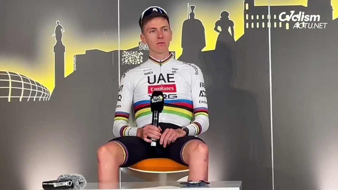 Tour de France 2025 - Tadej Pogacar : "Les cinq dernières années ont été intenses entre Jonas Vingegaard et moi, c'est une belle rivalité"