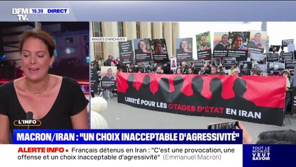 Cécile Kohler et Jacques Paris inculpés en Iran: Emmanuel Macron dénonce un "choix inacceptable d'agressivité"