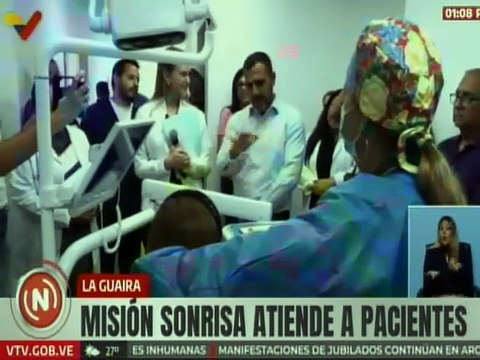 Misión Sonrisa entregó prótesis dentales a adultos mayores del estado La Guaira