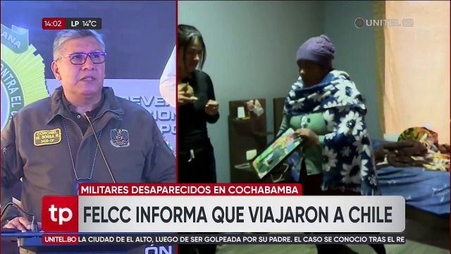 Pareja de militares reportada como desaparecida salió del país rumbo a Chile, confirma la Felcc