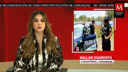 Fiscalía de Chihuahua halla una osamenta en el municipio de Cuauhtémoc