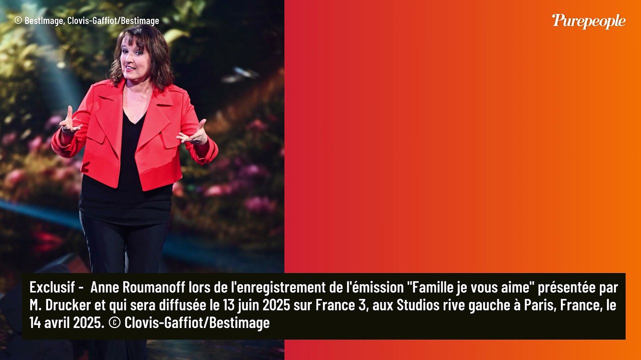 Anne Roumanoff a perdu le seul homme qu’elle a...