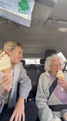Grandma Gives Hilarious Reaction When Person Talks to Her