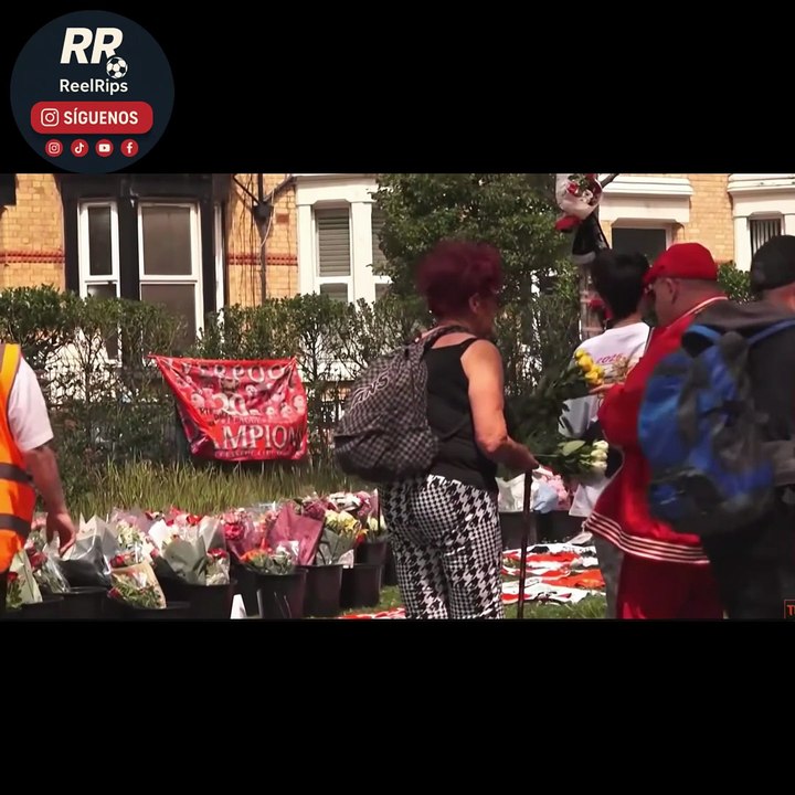 💔🕊️ Anfield se viste de luto: aficionados del Liverpool despiden a Diogo Jota tras su trágico fallecimiento