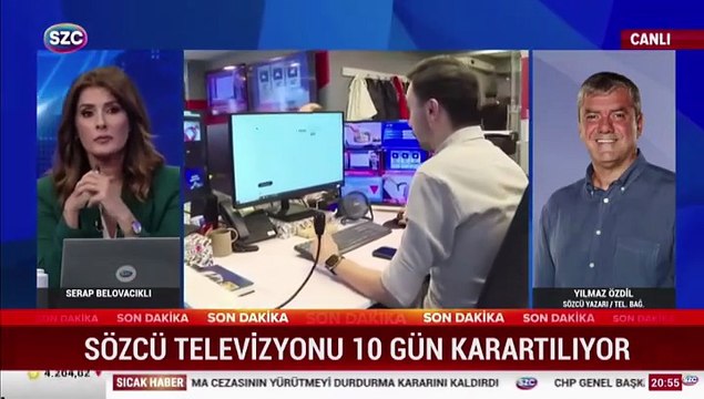 Usta Kalem Yılmaz Özdil'den SÖZCÜ Televizyonu'na verilen ekran karartma cezasına tepki