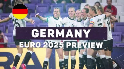 Euro 2025 - Germany team preview