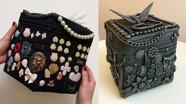 DIY Super Idea for Recycling Cardboard Jeans and Accumulated Parts