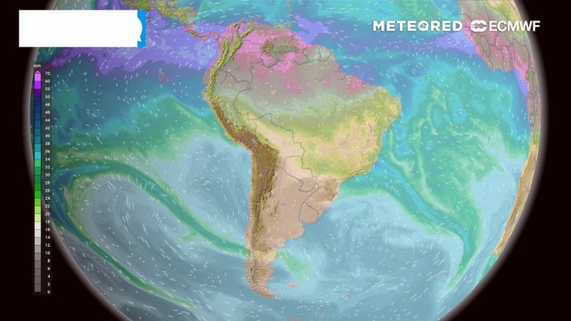 A contar del lunes (07) lluvias desde Los Lagos al sur de Chile