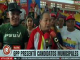 Sucre I Candidatos municipales del GPP son presentados ante la comunidad para fortalecer estructuras