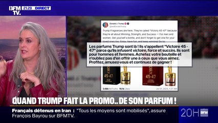 Donald Trump lance son parfum "Victory 45-47", un clin d'œil à ses mandats présidentiels