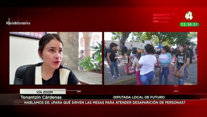 Tonantzin Cárdenas habla sobre: ¿de qué sirven las mesas para atender desaparición de personas?