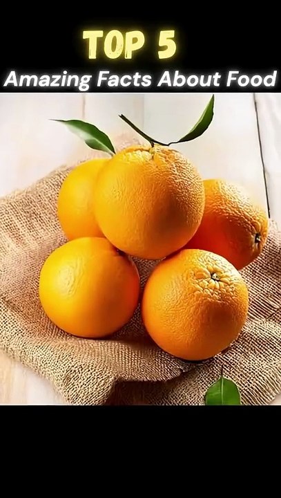 Top 5 Interesting Facts About Food | Amazing Facts About Food | Healthy Tips #shorts  #amazingfacts