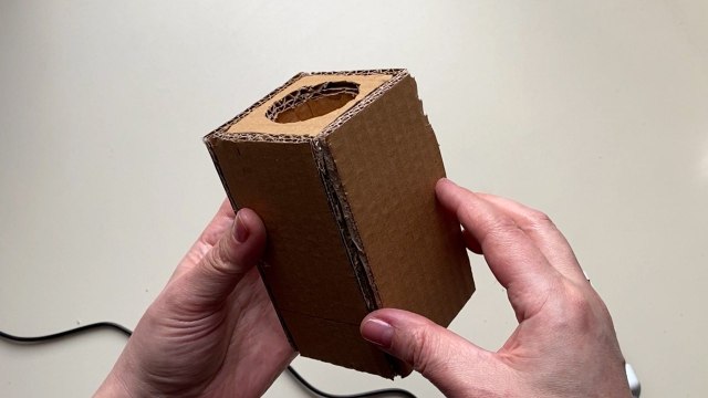 Handmade Cardboard Candle Holders - DIY Home Decor