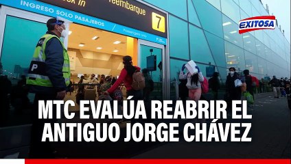 MTC evalúa reabrir el antiguo Jorge Chávez: "Conectaría con el nuevo", señala ministro Sandoval