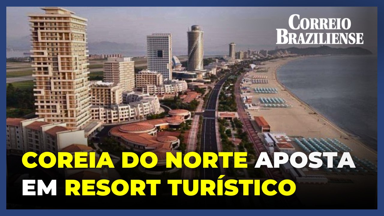 Resort de praia é aposta de Kim Jong-un para estimular turismo na Coreia do Norte