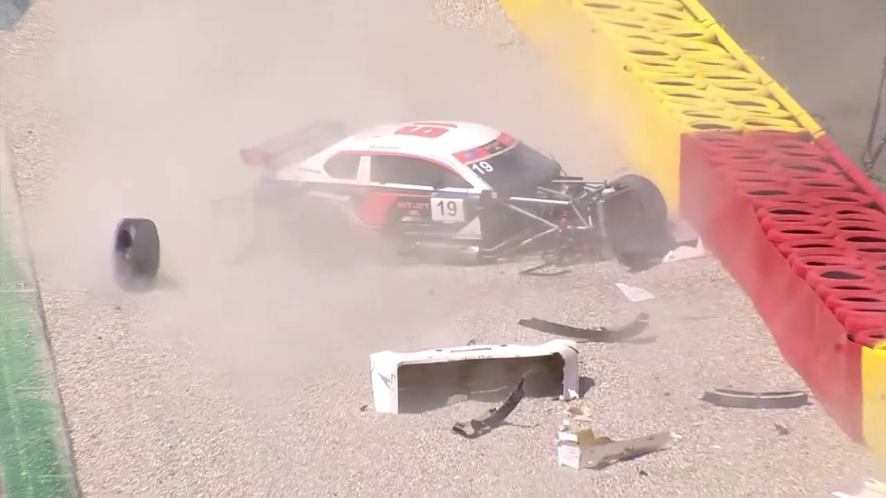 Mitjet 2L France 2025 Spa Race 2 Redcent Big Crash