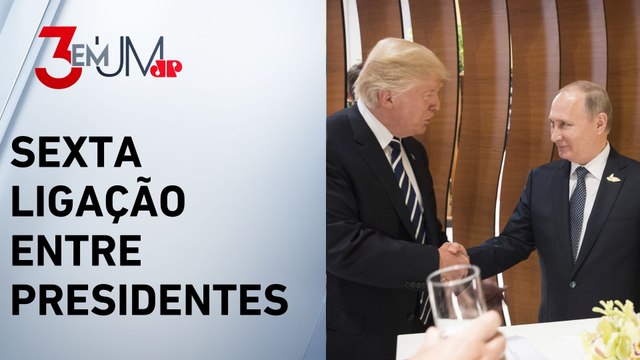 Paz mundial? Donald Trump liga para Vladimir Putin para negociar conflitos na Ucrânia e Irã