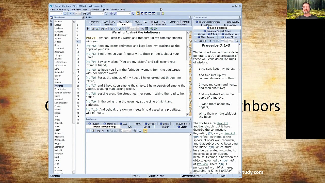 Proverbs 7 with CSBS (full length)