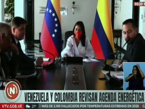 Venezuela y Colombia revisan Agenda Bilateral Energética y afianzan alianzas conjuntas