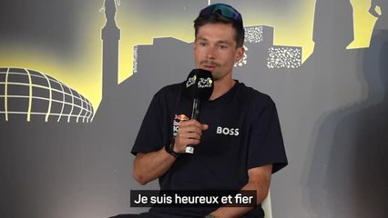 Tour de France - Roglic : "J'ai juste envie d'arriver à Paris et de boire une coupe de champagne"