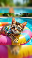 "I’m Not Mad… Not Grumpy… Just SAD 😢💔 — This Cat’s Got Feelings! #EmoKitten"