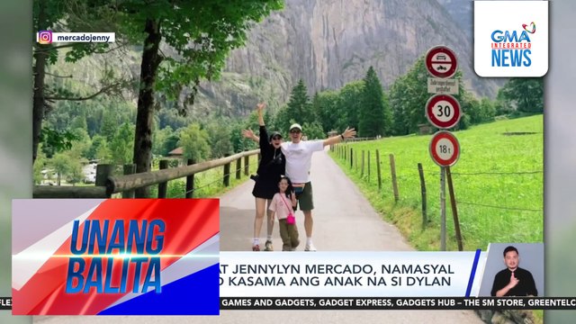 Dennis Trillo at Jennylyn Mercado, namasyal sa Switzerland kasama ang anak na si Dylan | Unang Balita